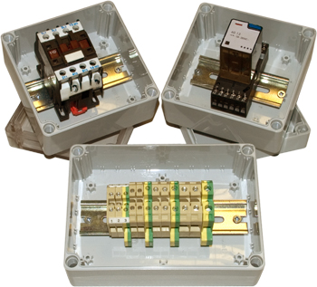 DN IP66 Junction Box with DIN Rail