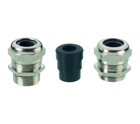 Cable Glands/Grommets - Nickel Plated Brass PG Cable Glands - 102106