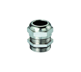Cable Glands/Grommets - Nickel Plated Brass Metric Cable Glands - 101011M16