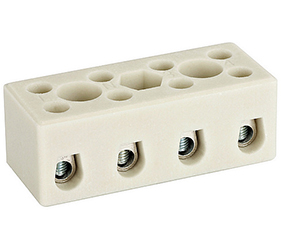 Emech Terminals/Accessories - Steatite Ceramic High Temp. Blocks - DESTB-0254