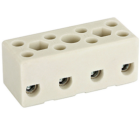 Emech Terminals/Accessories - Steatite Ceramic High Temp. Blocks - DESTB-0404