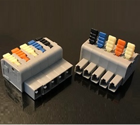 PCB Terminal Blocks, Connectors and Fuse Holders - Screwless - Push Wire - CTB-VPK-S05-L05