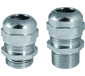 Cable Glands/Grommets - Nickel Plated Brass Metric Cable Glands - K100-1032-00-EX