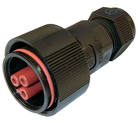 Weatherproof/Waterproof Connectors - TeePlug & Sockets - THK.405.03