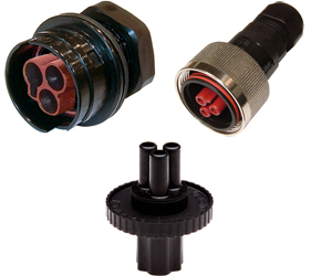 Weatherproof/Waterproof Connectors - TeePlug & Sockets - THB.406.3KIT