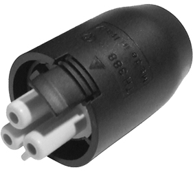 Weatherproof/Waterproof Connectors - TeePlug & Sockets - THF.388.B2A