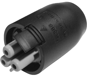 Weatherproof/Waterproof Connectors - TeePlug & Sockets - THF.388.B3A