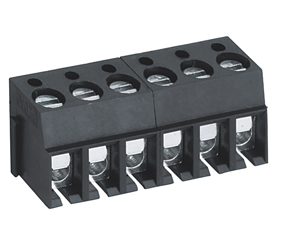 PCB Terminal Blocks, Connectors and Fuse Holders - Through Hole Mount/Wire Protected - TL200R-12P5KC