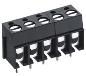 PCB Terminal Blocks, Connectors and Fuse Holders - Through Hole Mount/Wire Protected - TL200V-21PKC
