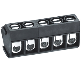 PCB Terminal Blocks, Connectors and Fuse Holders - Through Hole Mount/Wire Protected - TL210-06P