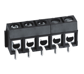 PCB Terminal Blocks, Connectors and Fuse Holders - Through Hole Mount/Wire Protected - TL301V-12P5KC