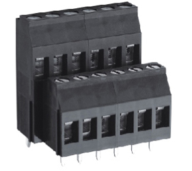 PCB Terminal Blocks, Connectors and Fuse Holders - Rising Clamp - Double Decker PCB - TL324VM2-30PKS