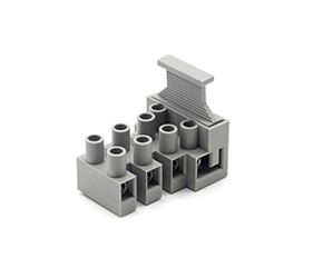 PCB Terminal Blocks, Connectors and Fuse Holders - Fused PCB Terminal Block - TLF-100S-4PMS