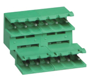 PCB Terminal Blocks, Connectors and Fuse Holders - Pluggable Pin Header (Male) - Double Decker PCB Header - TLPHD-303R-38P