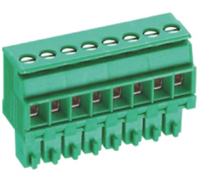 PCB Terminal Blocks, Connectors and Fuse Holders - Pluggable Cable Mounting - Pluggable (Female) - TLPS-100R-08P
