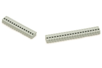 PCB Terminal Blocks, Connectors and Fuse Holders - Rising Clamp - Single Row - DTBN8001/18