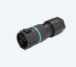 Weatherproof/Waterproof Connectors - TeePlug & Sockets - THB.389.B3EU - Mini Socket, 3 pole Screw terminal, 7mm to 13.5mm cable diameter, IP68 rated 25A (AC/DC), 630V, 1 cable entry. Contact Marking: 1-3-4(E)