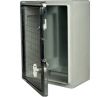 Enclosures - Door Enclosures - DED016 - IP65, IK08 Lockable transparent door plastic enclosure 500x350x190