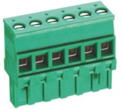 PCB Terminal Blocks, Connectors and Fuse Holders - Pluggable Cable Mounting - Pluggable (Female) - TLPS-300R-15P