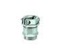 Cable Glands/Grommets - Nickel Plated Brass Metric Cable Glands - 19.513M20 - Cable gland with clamping jaw, PG13,5/M20 thread length 6.5 min/max cable dia 8.5-11.5