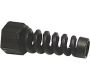 Weatherproof/Waterproof Connectors - Accessories - 604003900 - Black spiral top gland head 12.5mm