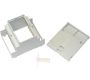 DIN Rail Enclosures and Accessories - DIN Rail Enclosures - DNMB/4V/2 - 60mm Vented DIN Rail enclosure with solid top, enclosure 4