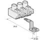 Emech Terminals/Accessories - Accessories - LTPA239 - Push-in grounding plate for pa239 terminal block