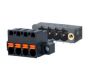 PCB Terminal Blocks, Connectors and Fuse Holders - Plug and Socket PCB Terminal Blocks - SP06503VBNF - 3 Pole vertical spring PCB terminal block 5mm pitch 12A 250V