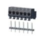 PCB Terminal Blocks, Connectors and Fuse Holders - Plug and Socket PCB Terminal Blocks - SP15503HBPC - 3 Pole horizontal spring PCB terminal block 5mm pitch 16A 250V