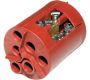 Weatherproof/Waterproof Connectors - TeeDrum - THB.020.C2A - 3+3 Pole TeeDrum multiple contact terminal