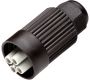 Weatherproof/Waterproof Connectors - TeePlug & Sockets - THF.384.B4A - TeePlug Powersocket 4 pole Crimp terminal 7mm to 12mm cable diameter, 1.5 mm max conductor size IP66-68 17.5A 400V 1 cable entry