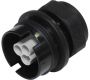 Weatherproof/Waterproof Connectors - TeePlug & Sockets - THF.409.A1G - TeePlug Panel-mount 2 pole Crimp terminal 7mm to 14mm cable diameter, 1.5 mm max conductor size IP68 16A 400V 1 cable entry