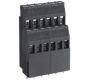 PCB Terminal Blocks, Connectors and Fuse Holders - Rising Clamp - Double Decker PCB - TL324VH2-34PKS - 34 Pole Screw Rising Clamp Vertical 5.08mm pitch 25A 300V
