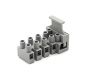 PCB Terminal Blocks, Connectors and Fuse Holders - Fused PCB Terminal Block - TLF-100-5P - 5 Pole Fuse terminal Vertical mm pitch 30A(UL) 24A(VDE) 300V(UL) 450V(VDE)