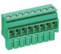 PCB Terminal Blocks, Connectors and Fuse Holders - Pluggable Cable Mounting - Pluggable (Female) - TLPS-001RL-12P - 12 Pole Cable mount - Female plug Screw Rising clamp Horizontal 3.5mm pitch 8A(UL) 300V(UL)