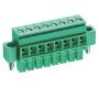 PCB Terminal Blocks, Connectors and Fuse Holders - Pluggable Cable Mounting - Pluggable (Female) - TLPSW-100RL-22P - 22 Pole Cable mount - Female plug Screw Rising clamp Horizontal 3.81mm pitch 8A(UL) 300V(UL)