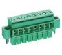 PCB Terminal Blocks, Connectors and Fuse Holders - Pluggable Cable Mounting - Pluggable (Female) - TLPSW-001RL-14P - 14 Pole Cable mount - Female plug Screw Rising clamp Horizontal 3.5mm pitch 8A(UL) 300V(UL)