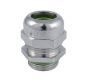 Cable Glands/Grommets - Stainless Steel Metric Cable Glands - K258-1012-00 - WADI heat EMC-cable gland.  M12x1.5 thread length 6.5 min/max cable diameter 3-8 Dome nut - Stainless steel 1.4404 / AISI 316L, Sealing Insert - Fluorine rubber FKM