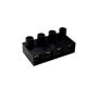 Clearance - PCB Plugs and Sockets - 1026100304 - CLEARANCE - Black 4 Pole glass-fibre reinforced polyamide free end socket connector through hole terminal 16a 450v