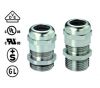 Cable Glands/Grommets - Nickel Plated Brass Metric Cable Glands - 50.612 M-L