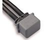 Weatherproof/Waterproof Connectors - Gel Filled - 5633//////86 - Miniature Paguro gel connector junction box grey, 2 cable entry 8-10mm with 3 pole terminal block