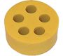 Weatherproof/Waterproof Connectors - Accessories - 600022400 - 5 Hole yellow grommet reducer insert