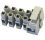 Emech Terminals/Accessories - Fused Pillar Terminal Blocks - DFTBN/5 - 5 Pole pa66 fused pillar terminal block terminal 18.8 mm pitch 13a 300v