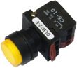 Switches and Lamps - Switches - DLB22-E11YE - Elevation head switch 1a 1b, Yellow cap AC.DC100-120V