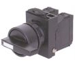 Switches and Lamps - Switches - DSS22-L211B - Long shaft 2 position selector 1a 1b black cap