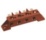 Emech Terminals/Accessories - Screw to Tab Terminal Blocks - FV173 - 4 Pole screw to tab terminal block