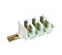 Emech Terminals/Accessories - Accessories - PA81 - Interlocking end plate pa81 for modular pa80 terminals. DIN Rail sold separately.
