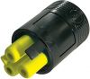 Weatherproof/Waterproof Connectors - TeePlug & Sockets - THB.380.B2A.AG