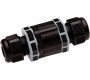 Weatherproof/Waterproof Connectors - TeeTube - THB.390.D2C.1 - TeeTube with innovative cable glands, 2 Pole Screw - wp 7mm to 10.5mm, 2.5 mm max conducter size IP68 24A 450V 2 cable entries