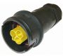 Weatherproof/Waterproof Connectors - TeePlug & Sockets - THB.405.A2G - TeePlug 2 pole Screw terminal 7mm to 14mm cable diameter, 4 mm max conductor size IP68 17.5A 400V 1 cable entry